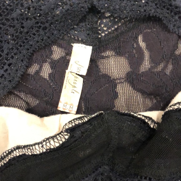 Lacey Black and beige Free People Dress - Picture 2 of 4